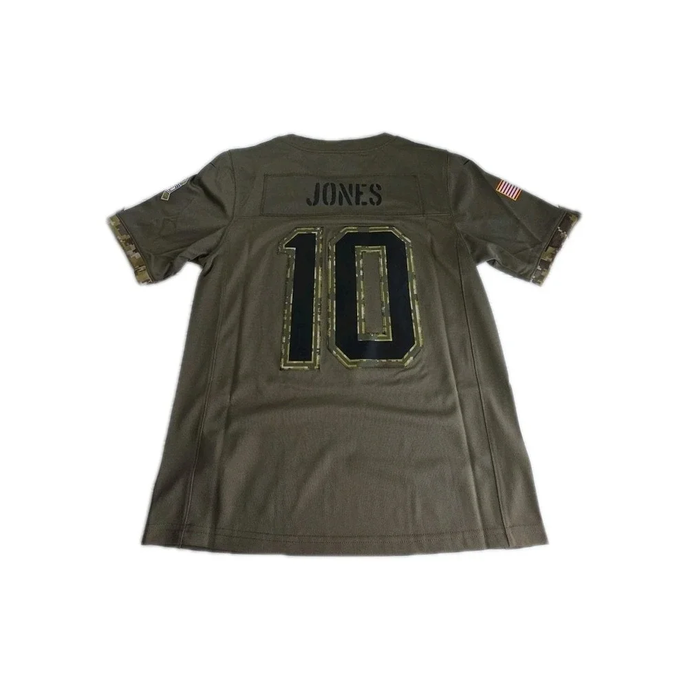 New Nike Salute To Service New England Patriots Mac Jones NFL Jersey Youth Large